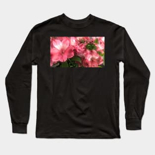 Pretty Pink Flowers Long Sleeve T-Shirt